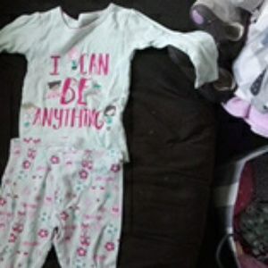 Ballerina and other characters 2 piece pj set